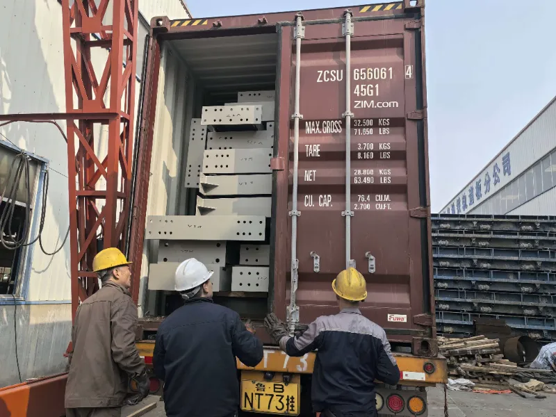 Componenten van staalconstructies voor een grootschalig staalmagazijnproject in Chili succesvol verzonden, ter ondersteuning van de bouw van lokale logistieke hubs