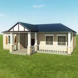 Lichtstalen structuur mobiel huis